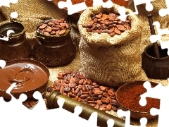 cocoa, chocolate, grains