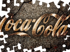 text, logo, Coca-Cola