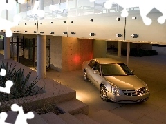 parking, Cadillac DTS, commercial