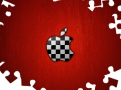 commercial, Apple, checkerboard