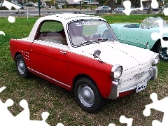 White, Autobianchi Bianchina, commission, Red