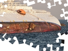 mutilated, Costa Concordia