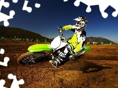 gas, Kawasaki KX450F, cord