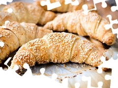 bread, croissants