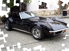 Czarna Corvette C3 Stingray