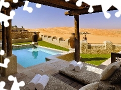 Hotel hall, Pool, Desert, Spa