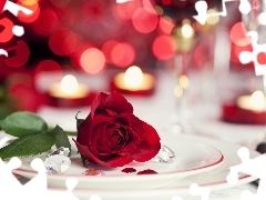 dinner, Romantic, Valentine
