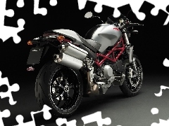 exhausts, Ducati Monster S4R, double