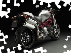 exhausts, Ducati Monster S4R, double
