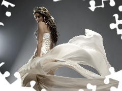 wedding, Sarah Brightman, Dress