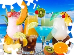 drinks, summer, color