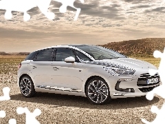 DS5, White, Citroen