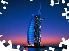 Burj Al Arab, Hotel hall, Dubaj