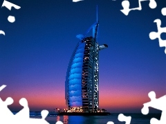 Burj Al Arab, Hotel hall, Dubaj