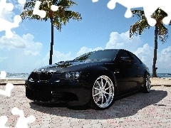 Black, BMW E90