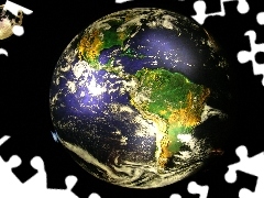 satellite picture, Orb, earth