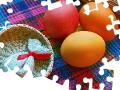 eggs, basket, easter