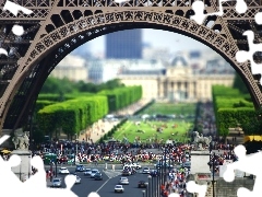 Tourists, Paris, Eiffla Tower