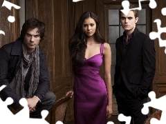 The Vampire Diaries, Damon, Elena, Stefan