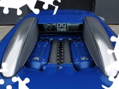 Bugatti Veyron Bleu Centenaire, Engine