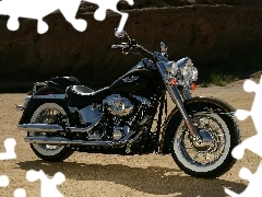 Engine, Harley Davidson Softail Fat Boy, chrome