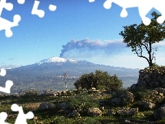 Etna, landscape, volcano