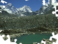 Mount, Everest, Park, Mountains, national, Nepal, China, Sagarmatha