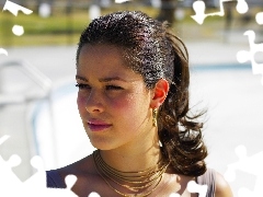 Necklace, Ana Ivanović, face