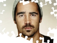 Hat, Colin Farrell, face