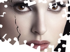 crack, Natalie Portman, face
