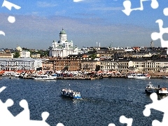 panorama, Helsinki, Finland, town