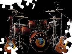 FireFox, Guitars, Percussion