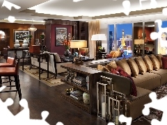 furnished, flat