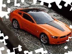 Ford Mustang, Orange