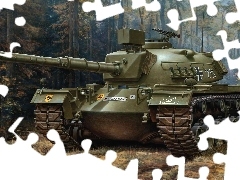 forest, german, tank