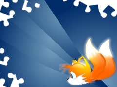 fox, FireFox, flying