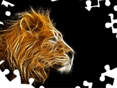 Lion, Fractalius