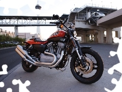 suspension, Harley Davidson XR1200, Front