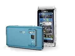 Back, nokia N8, Front