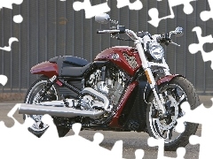 Front, Harley Davidson V-Rod Muscle, shacks