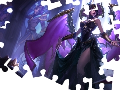 Morgana, Fallen Angel, League Of Legends, form, game