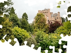 Castle, Scotland, Garden, Crathes