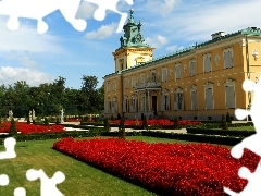 Garden, Wilanow, palace