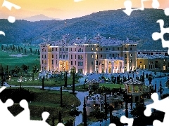 Hotel hall, Spain, Gardens, Marbella