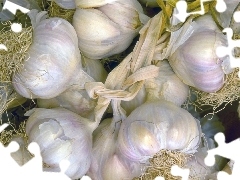 heads, garlic