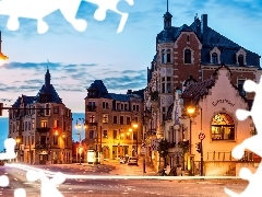 Houses, Dresden, Germany, Street