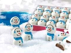 Gingerbread, Christmas, snowmen