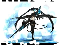 Black Rock Shooter, girl