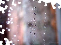 Rain, Glass