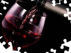 glass, Red, Wine